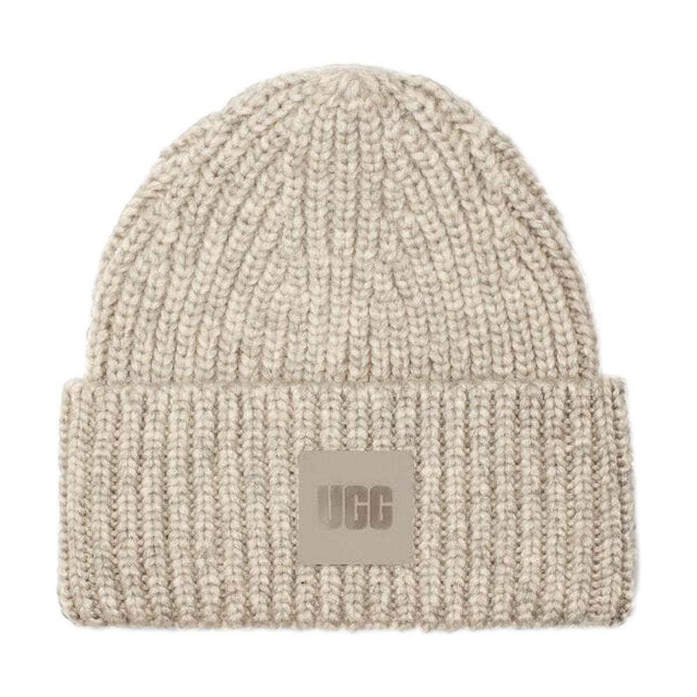 Ugg Chunky Rib Beanie Light Grey