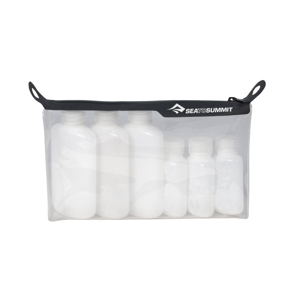 Whole Earth Provision Co.  SEA TO SUMMIT Sea to Summit Travelling Light  TPU Clear Zip Pouch With Bottles