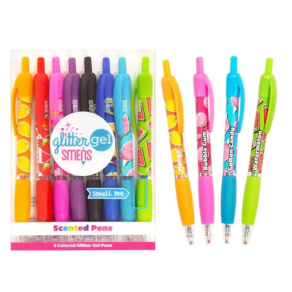 Glitter Gel Smens (Smelly Pens) 8-pack
