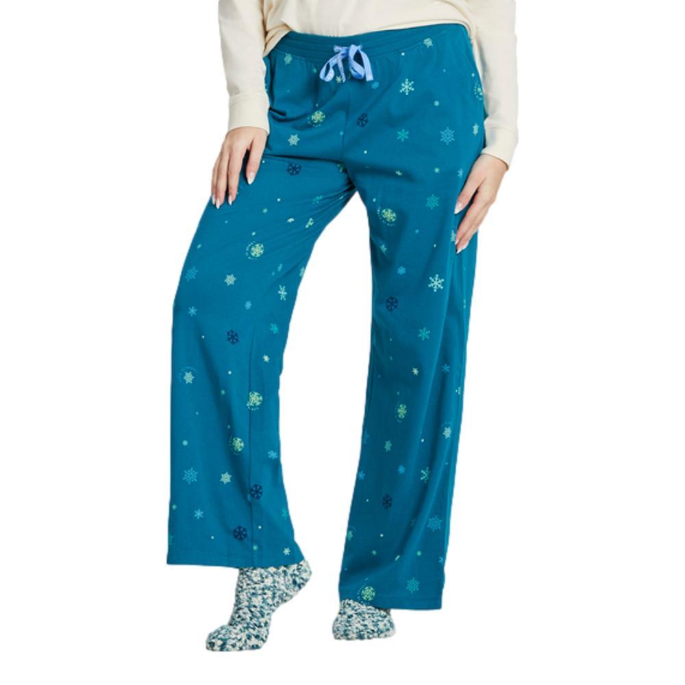 Whole Earth Provision Co.  LIFE IS GOOD Life is Good Women's Snow Flurries  Pattern Snuggle Up Sleep Pants